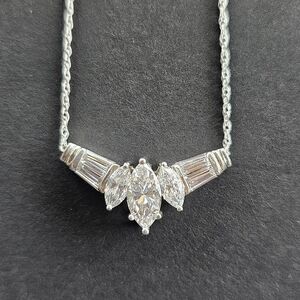 VTG Sterling CZ Necklace